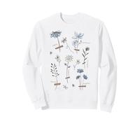 Wild Flowers Plants to Saving the Bees Climate Change Nature Sweatshirt
