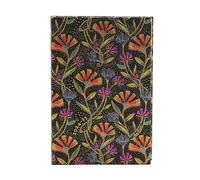 Wild Flowers (Playful Creations) Mini 18-month Horizontal Hardback Dayplanner 2025 (Elastic Band Closure)