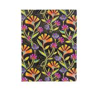 Paperblanks Journal Wild Flowers (Playful Creations) - Ultra Lined Softcover Flexi - Elastic Band