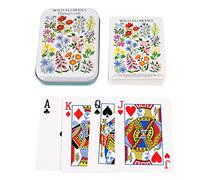 Rex London Wild Flowers Playing Cards in a Tin
