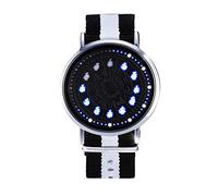 Wild for Life Anime Saint Zodiac Seiya Constellation Collector's Edition Touch LED Watch (Silver)