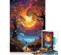 Wild Forest Jigsaw for Teenagers1000 Pieces Mind Skill Play Laser Cut for Flawless Fit Quiet Time Mind Exercise at Home (50x75cm)