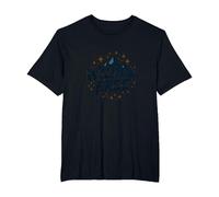 Wild & Free Mountain Adventure Starry Night T-Shirt, Men's Big and Tall, Black, 6X Tall