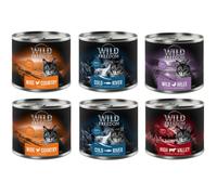 Wild Freedom Adult 6 x 200 g - grain-free recipe - Mixed Pack II (Chicken, Pollock, Beef, Duck)