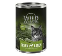 Wild Freedom Adult 6 x 400 g - grain-free recipe - Green Lands - Lamb & Chicken
