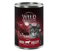 Wild Freedom Adult 6 x 400 g - grain-free recipe - High Valley - Beef & Chicken