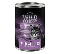 Wild Freedom Adult 6 x 400g - Wild Hills - Duck & Chicken