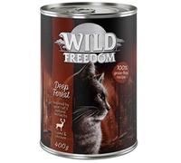 Wild Freedom Adult Cat Wet Food 6 x 400g (Deep Forest - Game & Chicken)