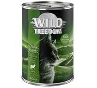Wild Freedom Adult Cat Wet Food 6 x 400g (Green Lands - Lamb & Chicken)