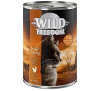 Wild Freedom Adult Cat Wet Food 6 x 400g (Wide Country - Pure Chicken)