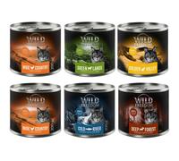 Wild Freedom Adult Grain-Free 6 x 200g - Mixed Pack I (Chicken, Pollock, Lamb, Rabbit, Game)