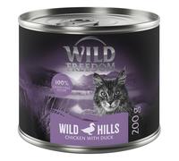 Wild Freedom Adult 6 x 200g - Wild Hills - Duck & Chicken
