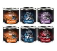 Wild Freedom Adult Saver Pack 12 x 200g - Mixed Pack II (Chicken, Pollock, Beef, Duck)