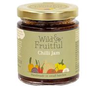 Wild & Fruitful Chilli Jam - 210g Jar | Hot & Spicy Sweet Chilli Jam with Red Chillies & Nigella Seeds | Hand Made in Cumbria