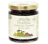 Wild & Fruitful Cumbrian Damson & Gin Jam - 227g Jar | Deliciously Fruity Jam made with The Lakes Gin | Hand Made in Cumbria