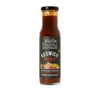 Wild & Fruitful 'Sauce of the Lakes' Keswick Ketchup - 270g Bottle | Rich Tomato Ketchup with Garlic & Spices | Hand Made in Cumbria