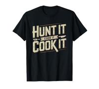 Wild Game Cook Deer Dinner Identity Hunter Pride Meal T-Shirt