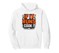 Wild Game Cook If Runs Funny Hunter Humor Catch Pullover Hoodie