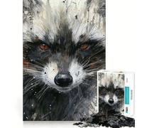 Wild Gaze 1000 Piece Adult Puzzles Mental Focus Game High Accuracy Cutting Craft Bonding Activity for Loved Ones (50x75cm)