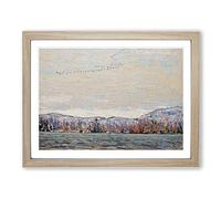 Wild Geese By Tom Thomson Classic Painting Framed Print | A2 Oak Framed Wall Art | Ready to Hang | Classic Historical Picture | Living Room Bedroom Lounge Office