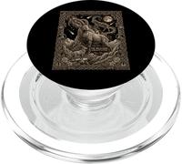 Wild Goat Constellation Tarot Card Celestial PopSockets PopGrip for MagSafe