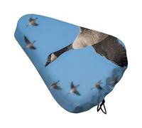 Wild Goose Bike Seat Cushion Waterproof Bicycle Seat Cover with Drawstring Comfort Dustproof Rain Proof Protection Bike Seat for Outdoor Most Bicycles Mountain Road Bikes