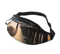 Wild Goose by The Bridge Fanny Pack for Men Women, Fashion Festival Fanny Pack, Travel Sport Walking Waist Bag