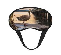 Wild Goose by The Bridge Sleep Mask for Side Sleeper, Blackout Eye Mask for Women Men, Zero Pressure Sleeping Masks Soft Breathable Eye Cover Comfortable Blindfold Eyeshade for Night Sleep