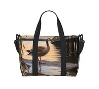 Wild Goose by The Bridge Water-Resistant Crossbody Travel Bag, Large Carry-On with Adjustable Strap, Multi-Compartment Weekender for Gym, Travel, Outdoor