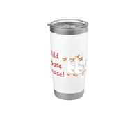Wild Goose Chase! Funny Duckling Sarcastic Saying Stainless Steel Insulated Tumbler