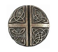 Wild Goose Irish Celtic Love Cross Hanging Plaque