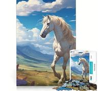 Wild Grace Jigsaw 1000 Pieces for Adults Memory Fun Game Expert Cutting Craftsmanship Relaxing Indoor Group Activity (38x52cm)