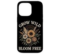 Wild Grow Bloom Free Sunflower Daisy Botanical Case for iPhone 14 Pro Max