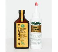 Wild Growth Classic Hair Oil with Rosemary, Mint & Amla - Extreme Bundle Set for Hair Growth - Strengthens Roots, Stimulates Scalp & Reduces Breakage