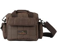 Wild Hare Shooting Gear Premium Sporting Clays Bag, Hedgetweed Brown, Dimensions: 10.5" D x 16" W x 9" H, Model: WH-202P-HB