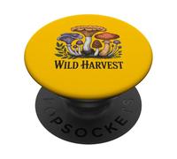 Wild Harvest Cottagecore Mushroom Foraging PopSockets Adhesive PopGrip