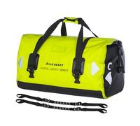 WILD HEART 40L 66L 100L Waterproof Duffle Bag with Welded Seams Mesh Pocket for Kayaking Camping Boating Motorcycle, Neon Green, 100L, Waterproof Travel Bag