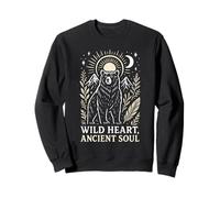 Wild Heart Ancient Soul Bear Nature Wilderness Art Sweatshirt