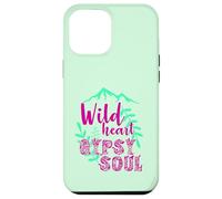 Wild Heart Gypsy Soul Boho Mountain Nature Design Case for iPhone 12 Pro Max