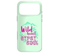 Wild Heart Gypsy Soul Boho Mountain Nature Design Case for iPhone 17 Pro Max