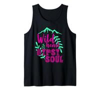 Wild Heart Gypsy Soul Boho Mountain Nature Design Tank Top