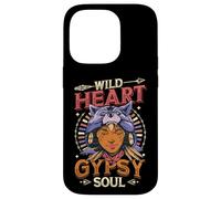 Wild Heart Gypsy Soul Boho Native American Case for iPhone 14 Pro
