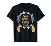 Wild Heart Gypsy Soul Dreamcatcher Boho Gifts T-Shirt T-Shirt