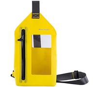 WILD HEART Waterproof Sling Bag Pouch Fashion Diving Swimming Pool Beach Underwater Pouch Case Fully Waterproof Sea Fishing Diving Large Capacity Lightweight Bag (Yellow)