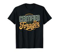 Wild Herb Forager Collects Medicinal Plants Edibles Woods T-Shirt