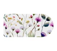 Wild Herbs Field Flowers and Plants Mouse Pad Gaming, 29.1 x13.8 inch Long Computer Keyboard Mouse Mat Non-Slip Base, Large Desk Pad for Gamer Office Home