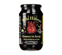 Wild Hibiscus Flower 50 Hibiscus Flower Goblets in Syrup 1.1 kg