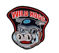 Wild Hogs Movie Embroidered Iron on Sew on Biker Patch (4.0 X 4.0)