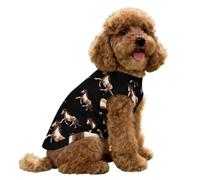 Wild Horse Running Dog T-Shirt Cooling Vest L | Pet Puppy Silk Like Cat Cute Summer Breathable Quick-Dry Outfit