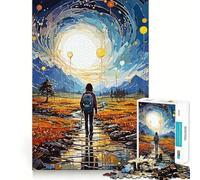 Wild Journey Adult Jigsaw1000 Pieces Memory Skill Fun Stable Fit No Shifting Parts Compact Fun for Family Game Time (38x26cm)